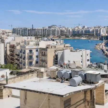 Appartement Bnbnova - 3br - & Spinola Bays San Ġiljan